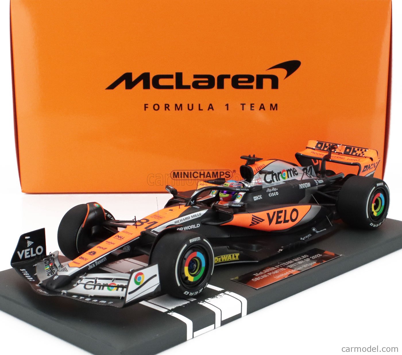 McLaren F1 MCL60 #81 Oscar Piastri Monaco GP 2023 Triple