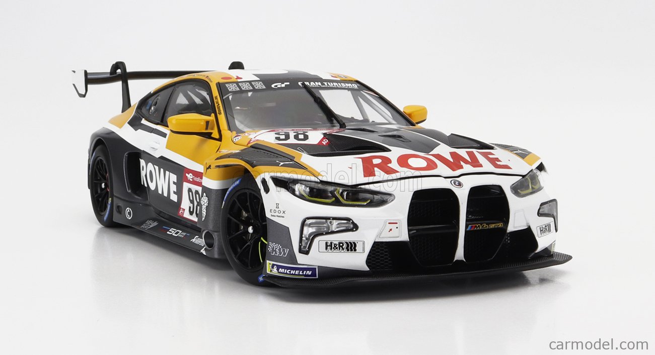 BMW - 4-SERIES M4 GT3 TEAM ROWE RACING N 98 24h NURBURGRING 2022 N.CATSBURG  - J.EDWARDS - S.VAN DER LINDE - M.WITTMANN