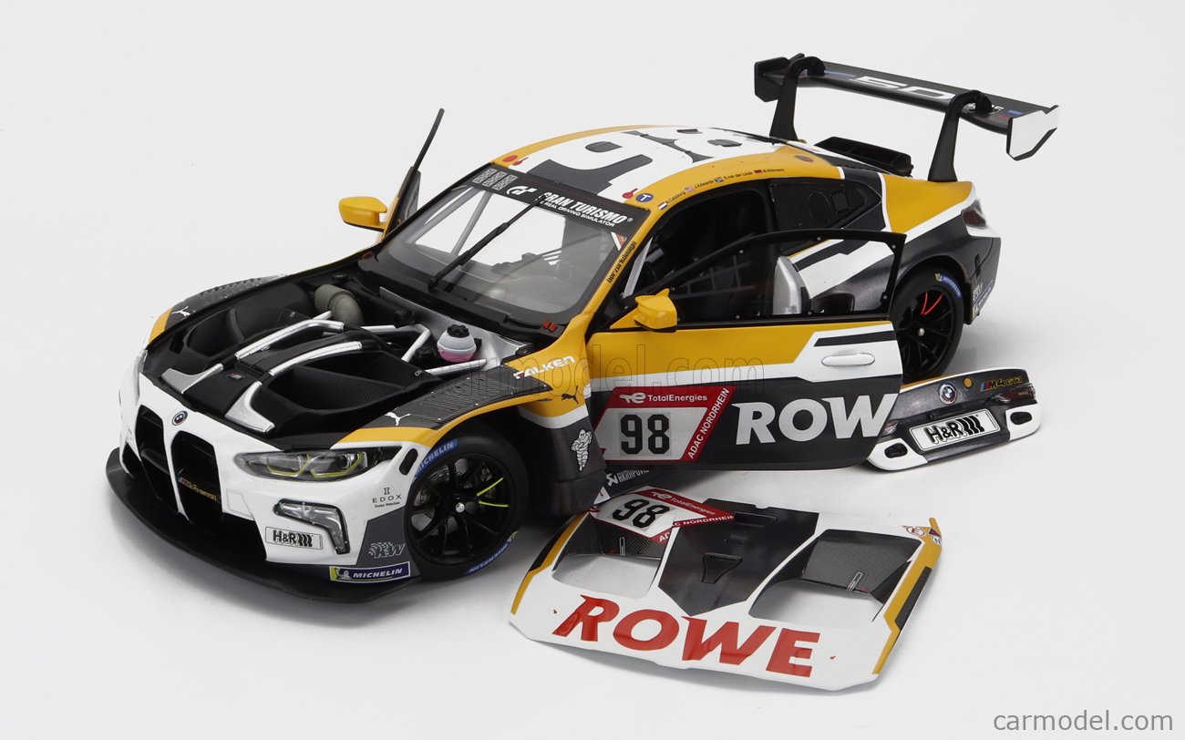 BMW - 4-SERIES M4 GT3 TEAM ROWE RACING N 98 24h NURBURGRING 2022 N.CATSBURG  - J.EDWARDS - S.VAN DER LINDE - M.WITTMANN