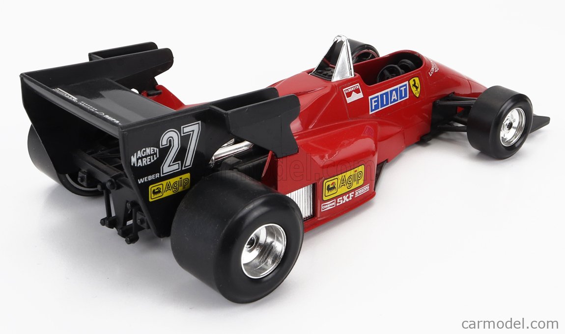 BURAGO 6111 Scale 1/24 | FERRARI F1 126C4 N 27 SEASON 1984 MICHAEL