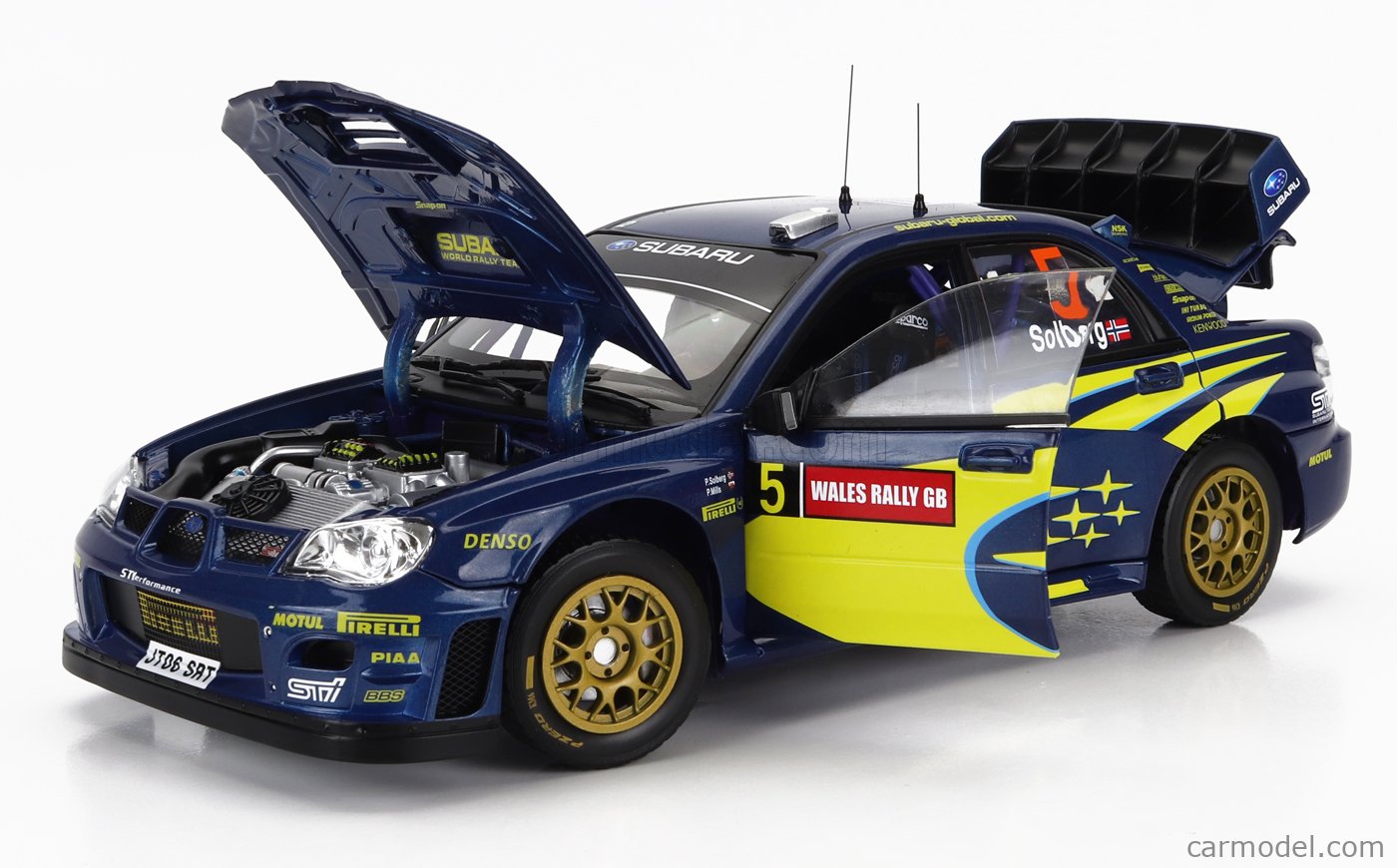 涙目 SUBARU インプレッサ WRC 1/18 WALES RALLY GB 自動車