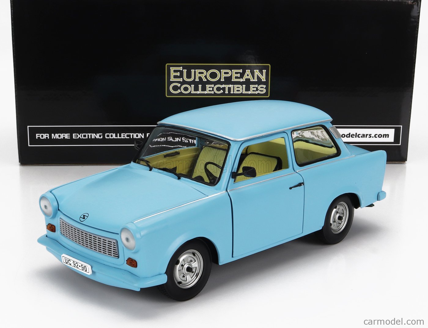 SUN-STAR 04290 Scale 1/18 | TRABANT 601 1964 LIGHT BLUE