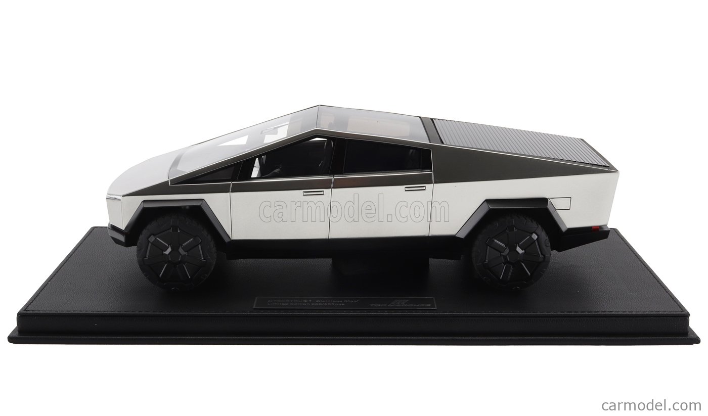 TOPMARQUES TOP138A Scale 1/18 | TESLA CYBERTRUCK 2022 SILVER