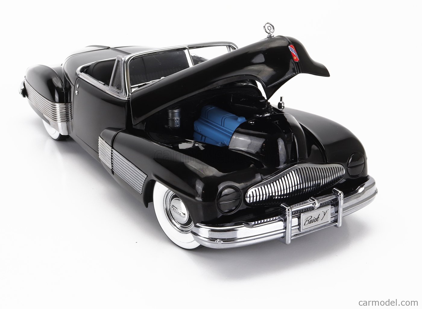 ミニカー　1/18 ビュイック Y-Job 1938 [5731] New Sun Star 1938 Buick Y-Job - Black • DiecastSociety.com