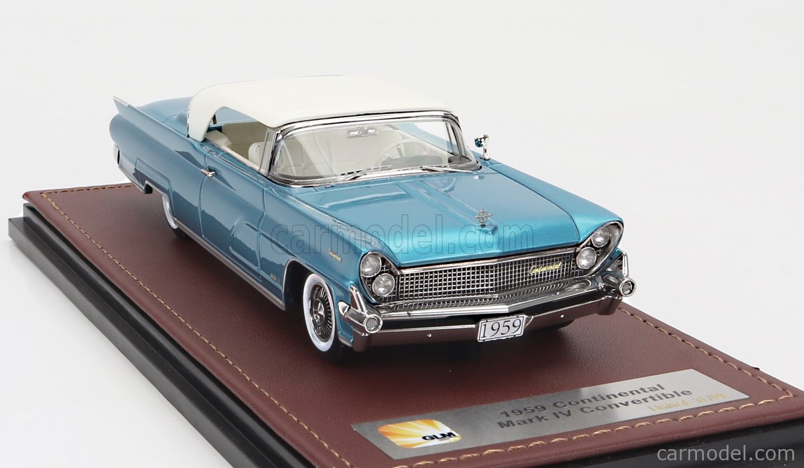 Lincoln Continental Mark IV 1972 black (GLM) 1:43