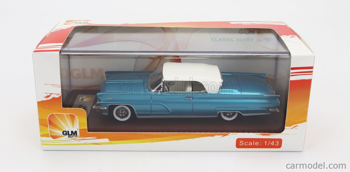 Glm Models Glm Echelle Lincoln Continental Mark Iv Cabriolet Closed Pearl Blue