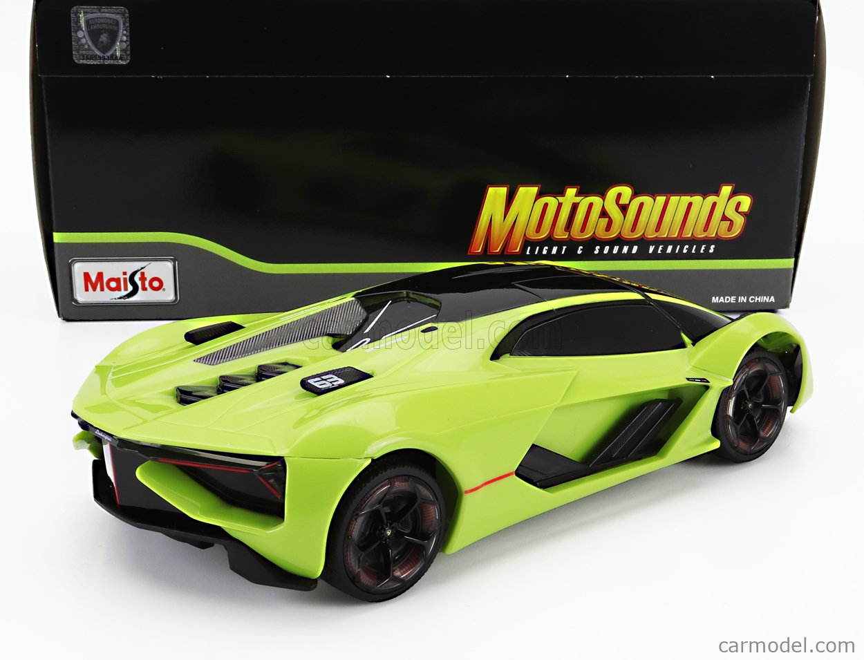 Maisto Scale Lamborghini Terzo Millennio Light Green Black