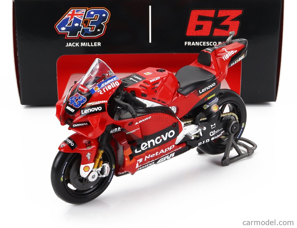 Pegatinas Moto Jack Miller Ducati Pramac Lenovo Moto GP - Star Sam