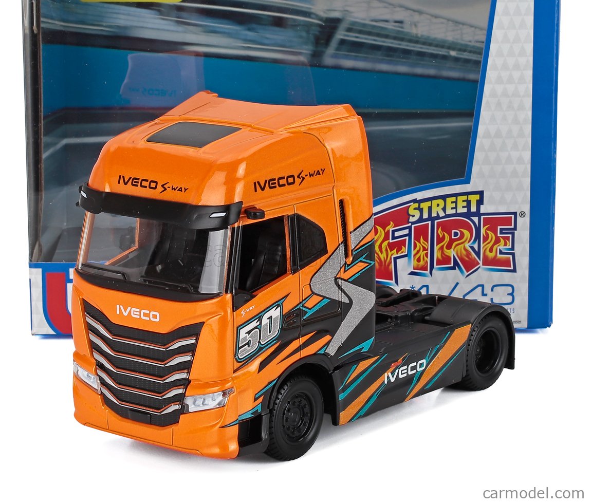 BURAGO 18-32208-32200 Scale 1/43 | IVECO FIAT S-WAY 570 TRACTOR