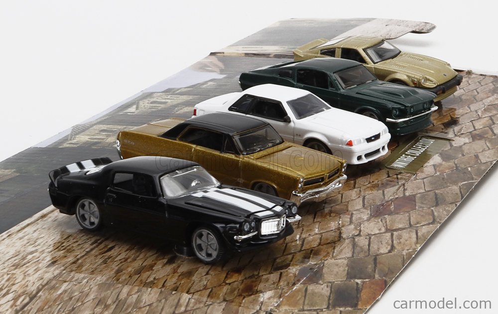 BURAGO 18-59150-VT Scale 1/64 | FORD USA MUSTANG LX - MUSTANG GT