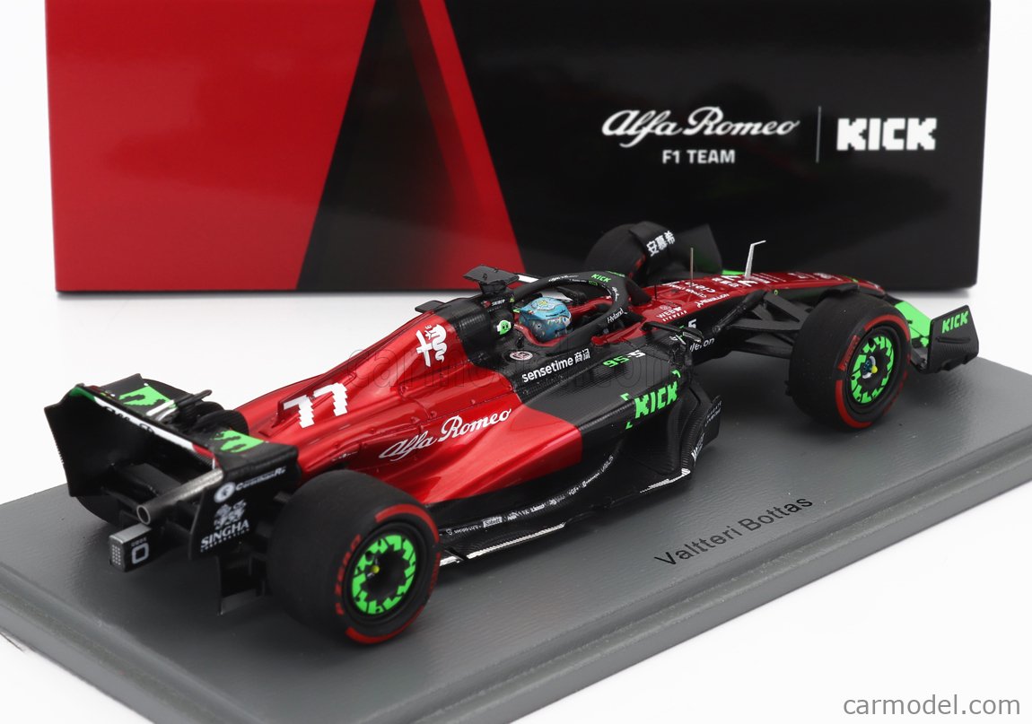 Spark 1:43 - 1 - Voiture De Course Miniature - Alfa Romeo F1 Team Orlen C42 77 Valtteri Bottas 5eme Place Gp D Emilie Romagne Imola 2022