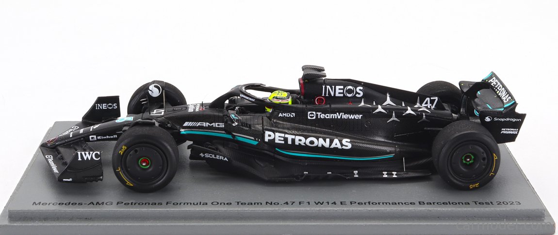 スパーク　1/43 メルセデス W14 G.ラッセル 2023 スペインGP3位 スパーク 1/43 メルセデス W14 G.ラッセル 2023 スペインGP3位