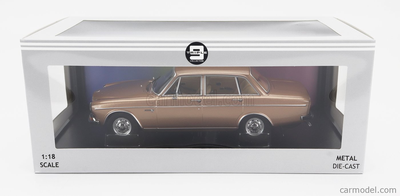 TRIPLE9 T9-1800373 Scale 1/18 | VOLVO 164 1970 GOLD MET