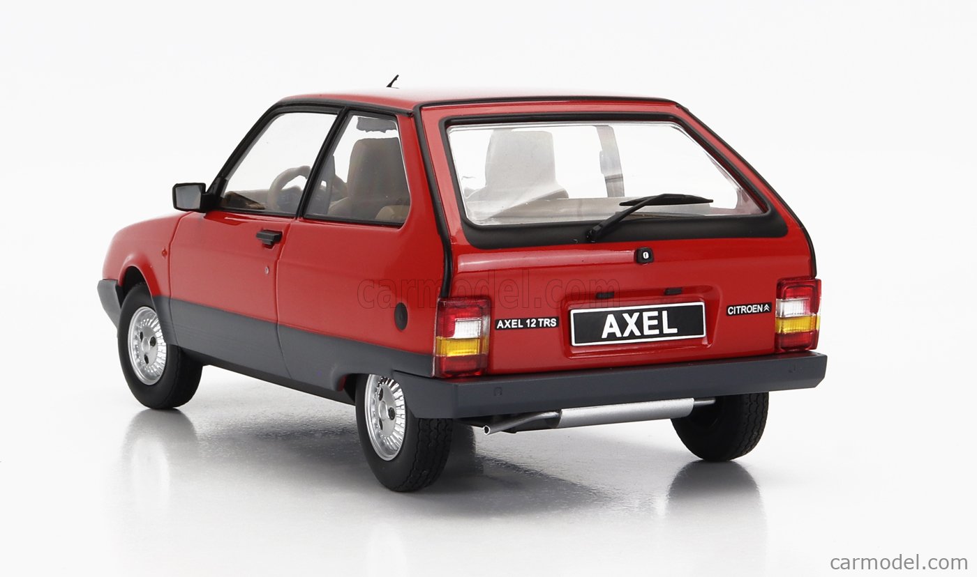 トリプル9 1/18 シトロエン アクセル 12 TRS 1990 (レッド) TRIPLE9 T9-1800336 Scale 1/18 | CITROEN AXEL 12 TRS 1990 RED