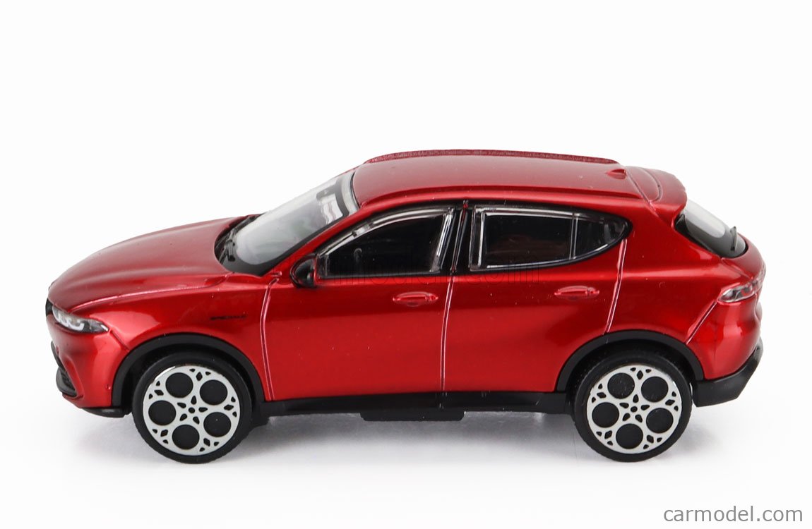 Burago 1:43 Alfa Romeo Tonale 2023 Rossa - Modello Auto In Scala - BU30468R