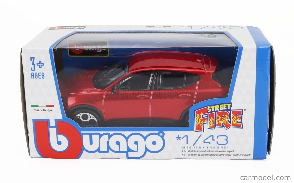 Buy online BU30468R - Burago 1:43 BURAGO Alfa Romeo Tonale 2023 Red BU30468R ( - Street Cars Buy online BU30468R - Burago 1:43 BURAGO Alfa Romeo Tonale 2023 Red BU30468R ( - Street Cars