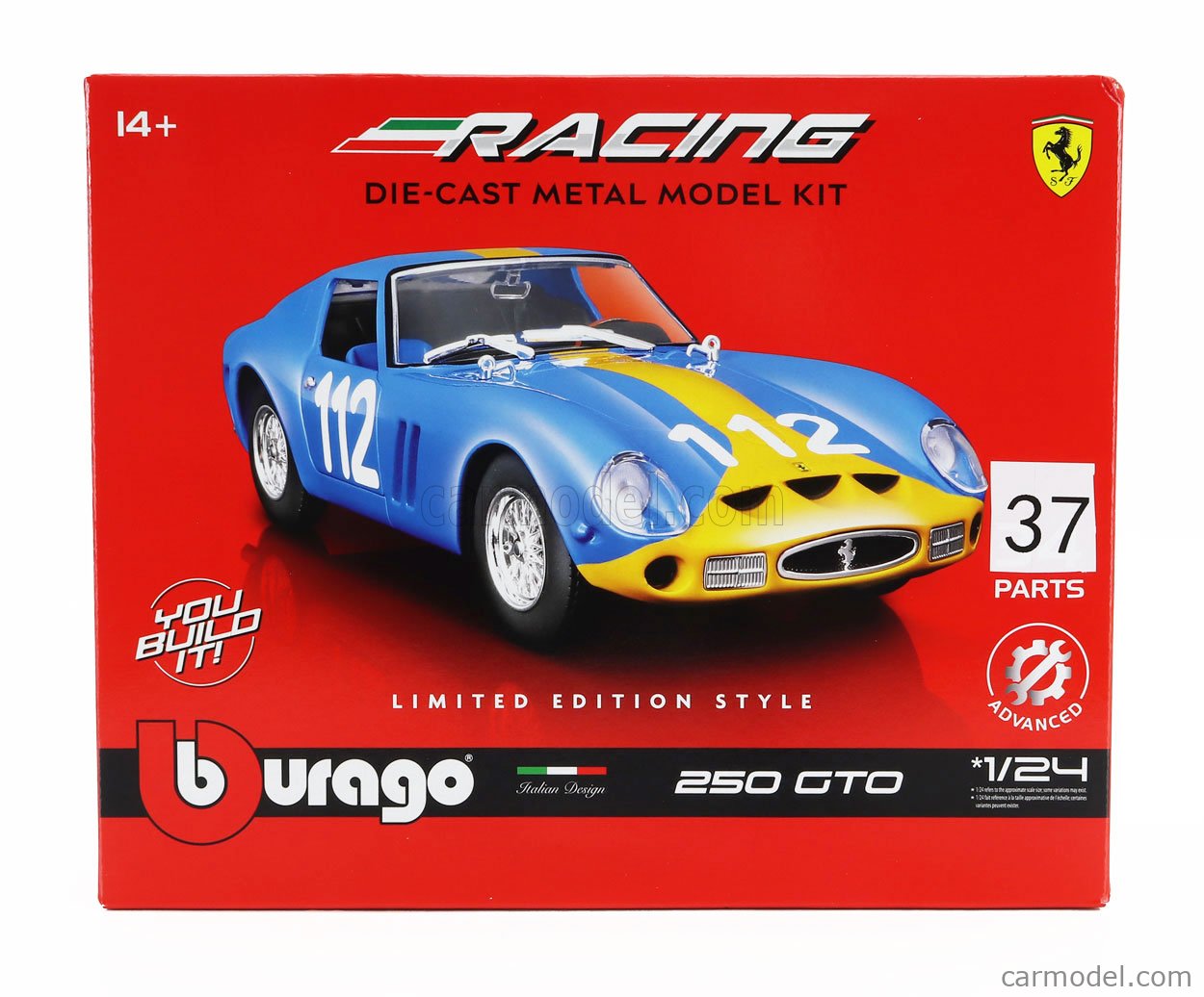 BURAGO 18-26581-KIT Scala 1/24 | FERRARI 250 GTO ch.3445 LHD