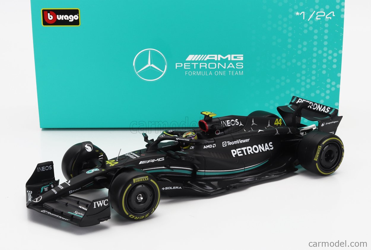 BURAGO 18-28028-HAM Scale 1/24 | MERCEDES GP F1 W14 TEAM MERCEDES 