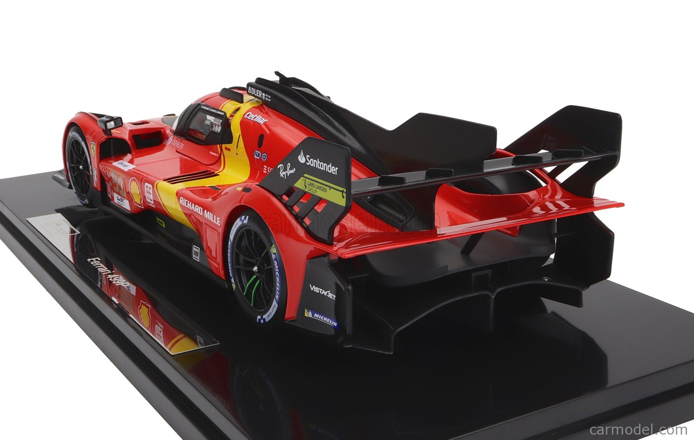 BURAGO BU16311-51-VET Scale 1/18 | FERRARI 499P 3.0L TURBO V6 TEAM 