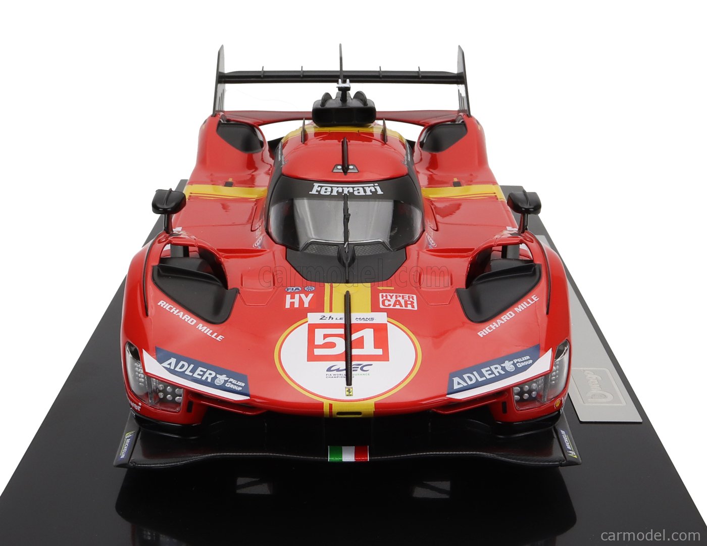 BURAGO BU16311-51-VET Scale 1/18 | FERRARI 499P 3.0L TURBO V6 TEAM 