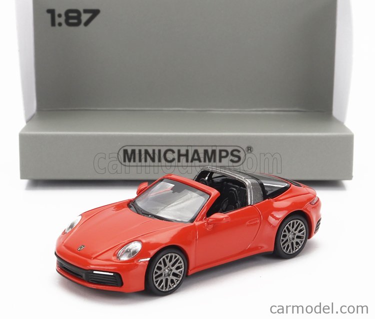 MINICHAMPS 870069061 Scale 1/87 | PORSCHE 911 992 TARGA 4 SPIDER 2020 ...