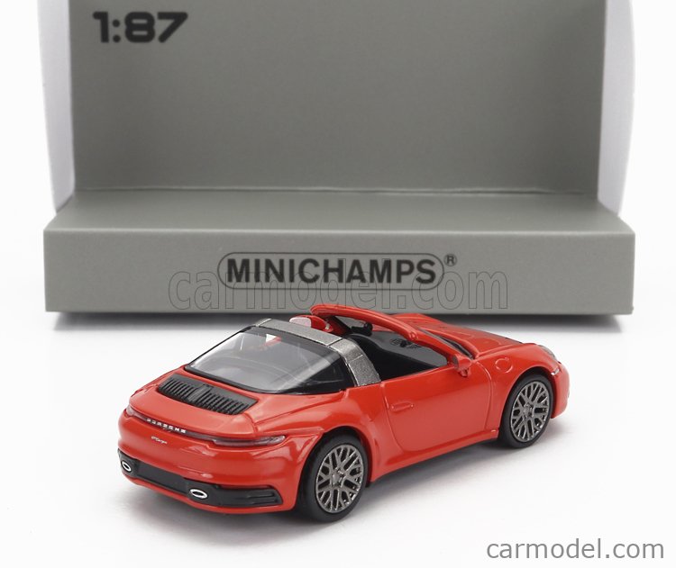 MINICHAMPS 870069061 Scale 1/87 | PORSCHE 911 992 TARGA 4 SPIDER 2020 ...