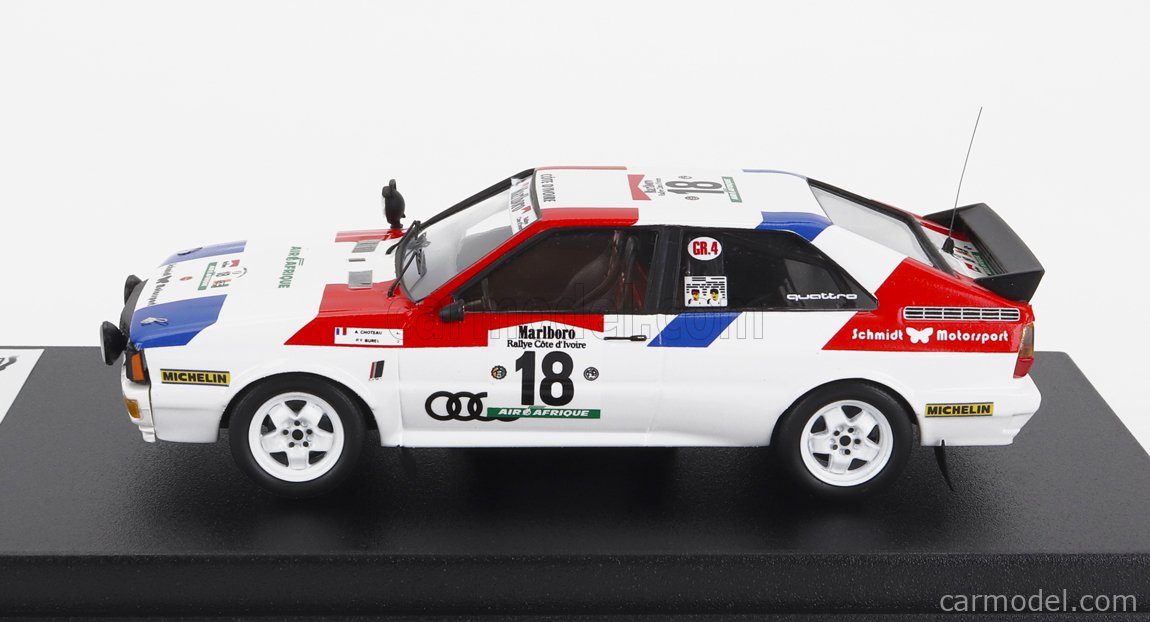 TROFEU TRRCi06 Scale 1/43 | AUDI QUATTRO N 18 RALLY BANDAMA 1981 A ...