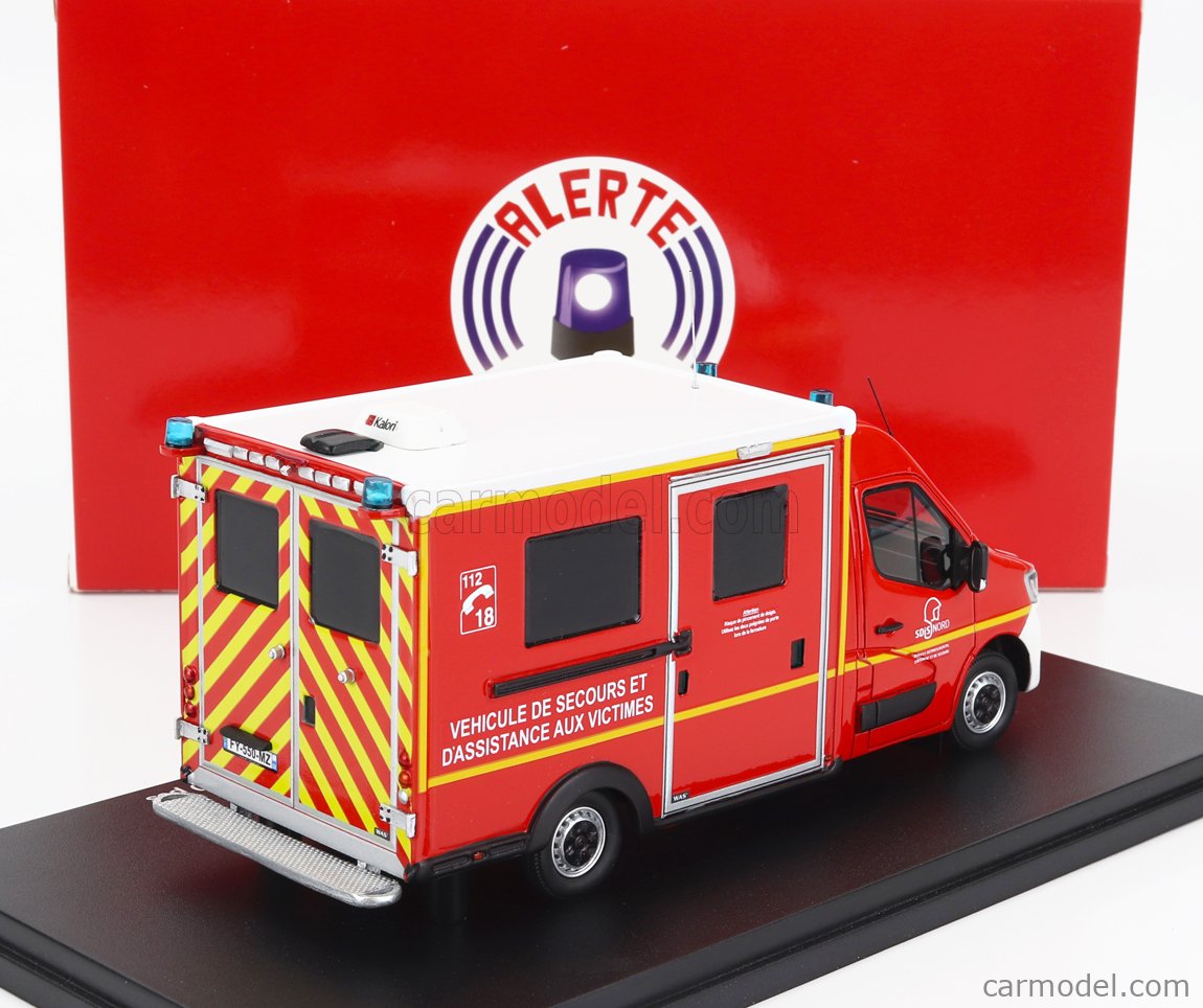 ALERTE, RENAULT Master 2019 WAS SDIS 59