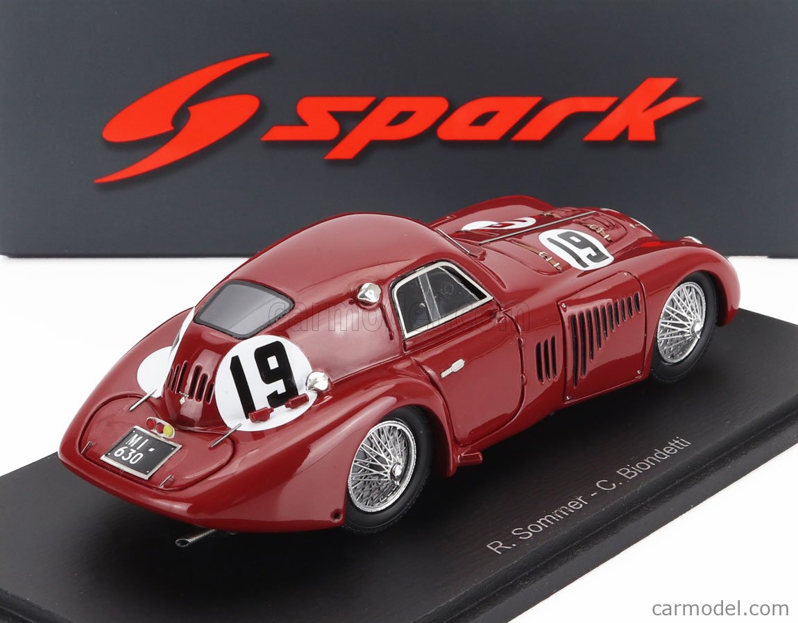 SPARK-MODEL S9439 Scale 1/43 | ALFA ROMEO 8C 2900B SPECIALE