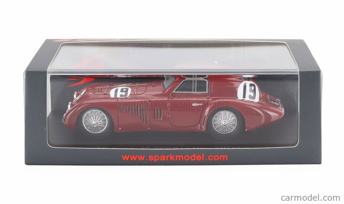 Western Models Alfa Romeo 1938 8C 2900B Spyder - White Metal