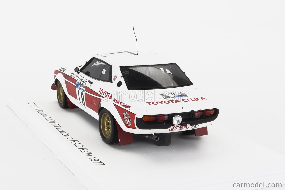 SPARK-MODEL S7724 Masstab: 1/43 | TOYOTA CELICA 2000GT N 18