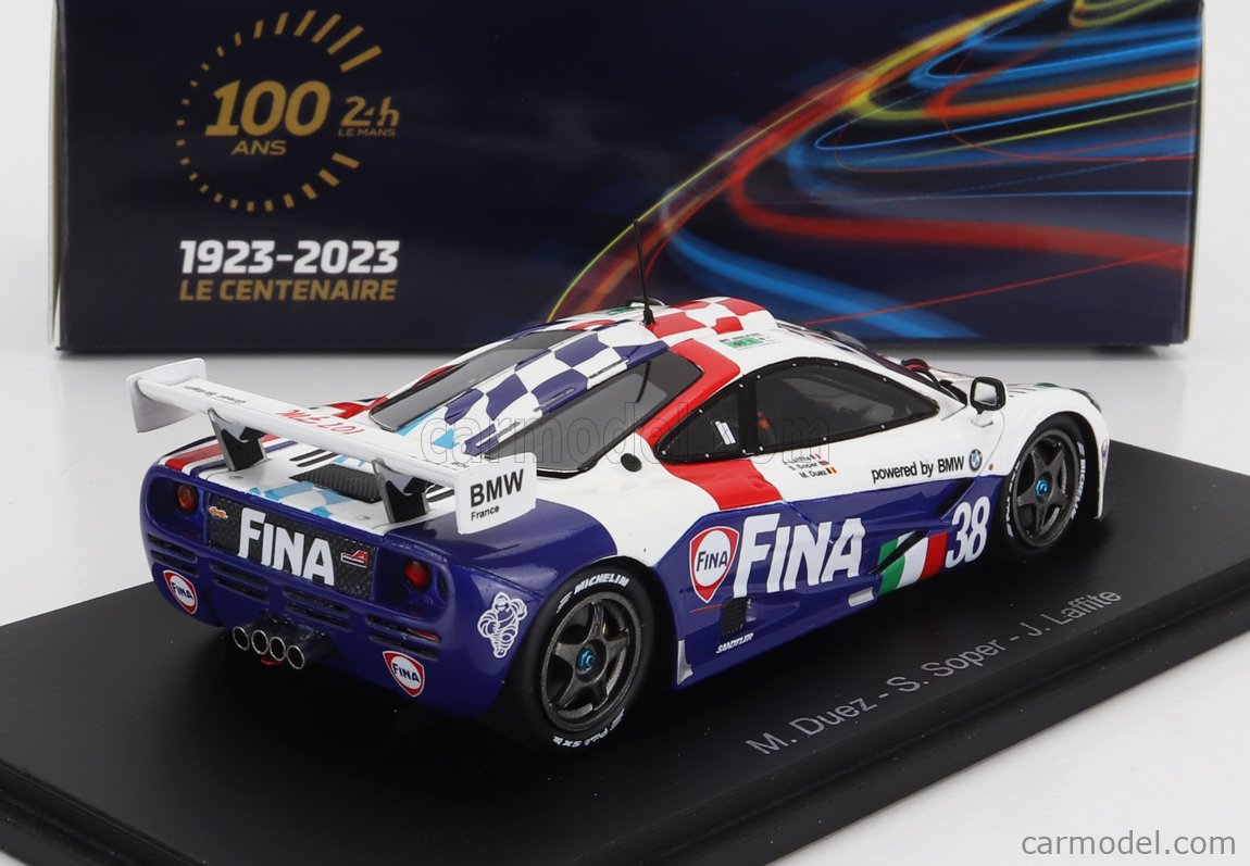 Miniature Spark 1/43 - McLaren F1 GTR N°25 Bigazzi - BPR Silverstone 1996