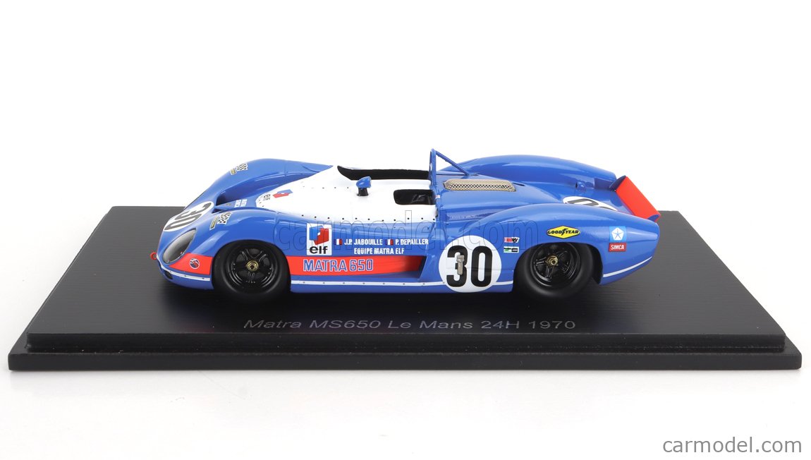 SPARK-MODEL S3555 Scale 1/43 | MATRA SIMCA MS650 TEAM EQUIPE