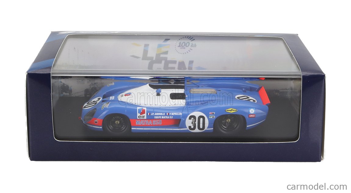SPARK-MODEL S3555 Scale 1/43 | MATRA SIMCA MS650 TEAM EQUIPE