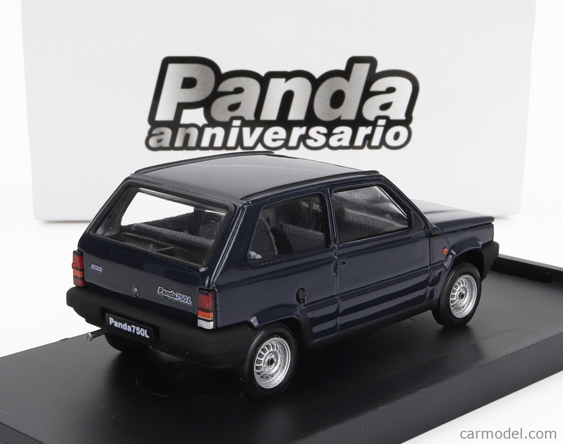 BRUMM R611-03 Echelle 1/43  FIAT PANDA 750L SUPERNOVA 1986 BLU LORD - BLUE