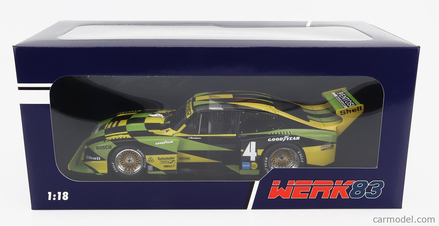 予約販売品】 Werk83 1/18 Ford Capri Turbo Gr.5 #4 DRM 1980