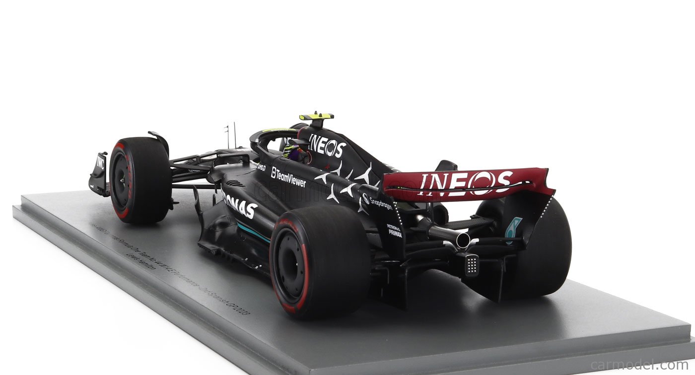 Minichamps 1:43 L. Hamilton Mercedes-AMG F1 W14 #44 2ème Espagnol GP Formule 1 2023 417230844