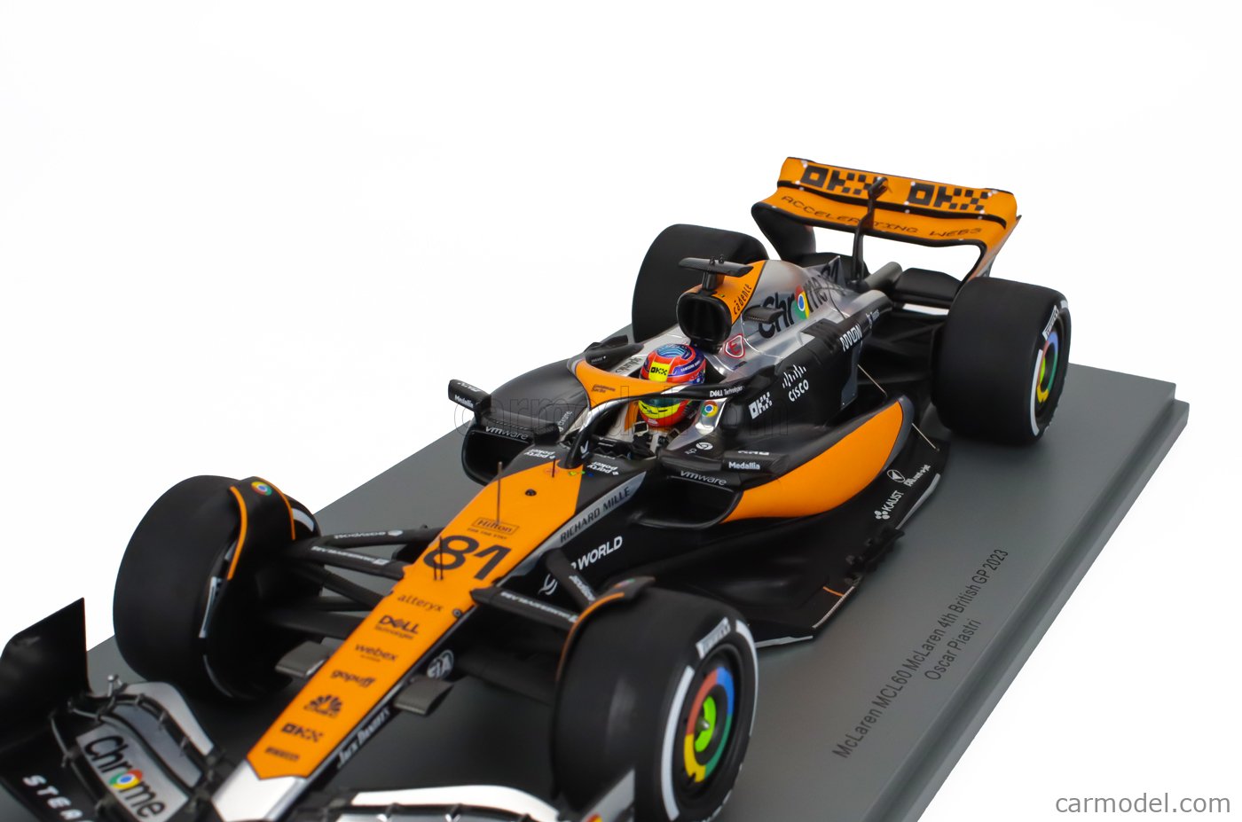 ミニカー　1/18 McLaren MCL60 #81 McLaren 4th British GP 2023 Oscar Piastri [18S904] McLaren F1 MCL60 #81 Oscar Piastri 4th British GP 2023