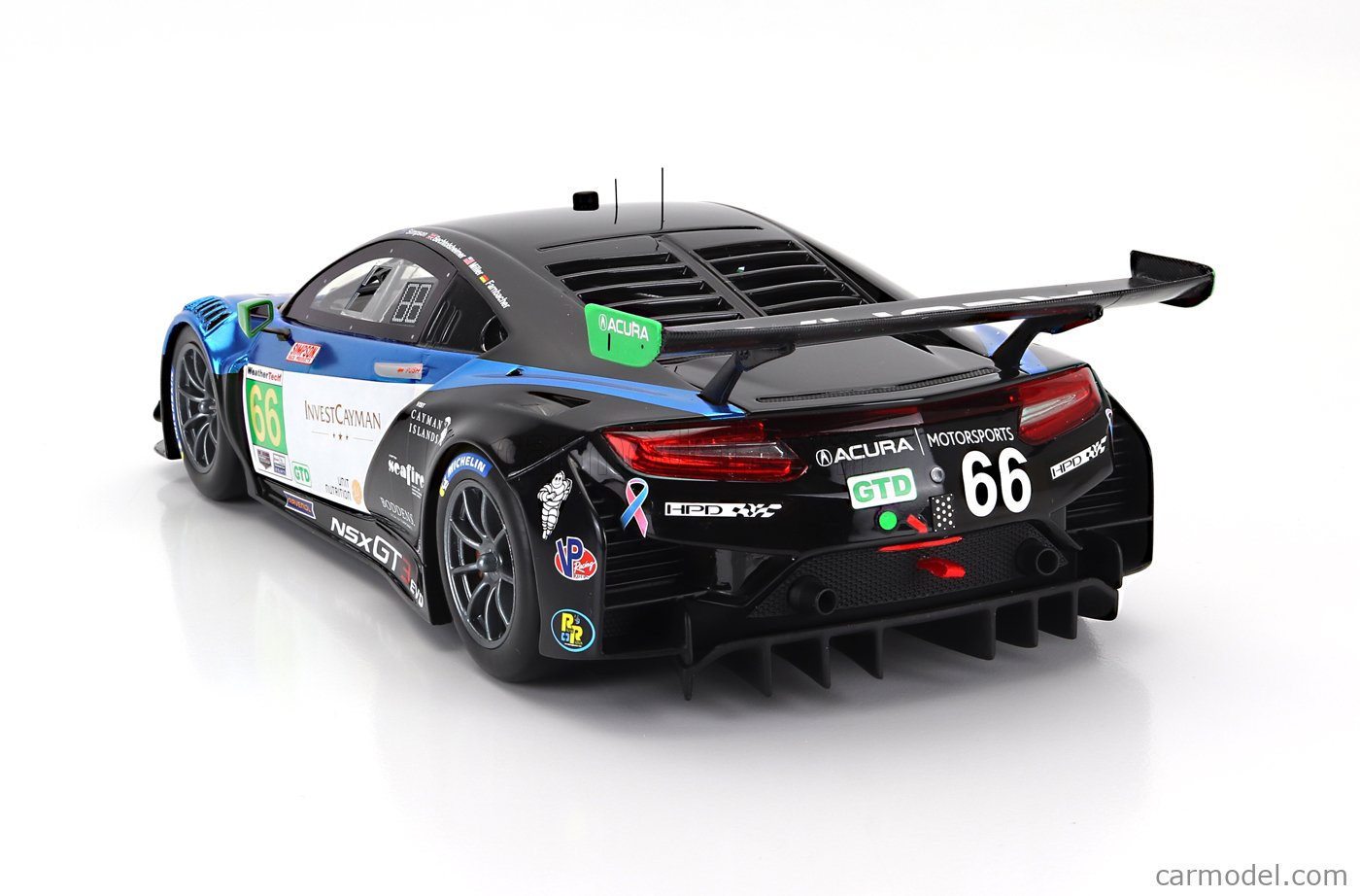 TRUESCALE TS0535 Scale 1/18 | ACURA NSX GT3 EVO22 TEAM GRADIENT RACING ...