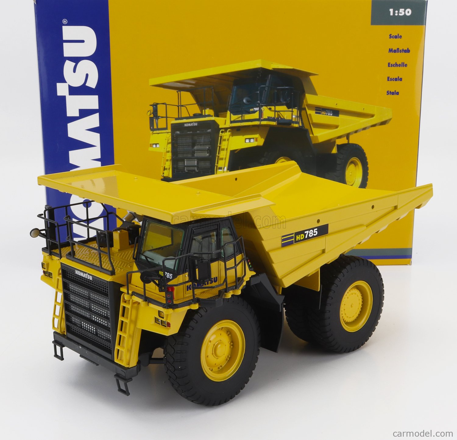 NZG 1/50 KOMATSU HD785 dump truck 建設重機 ダンプカー - ミニカー