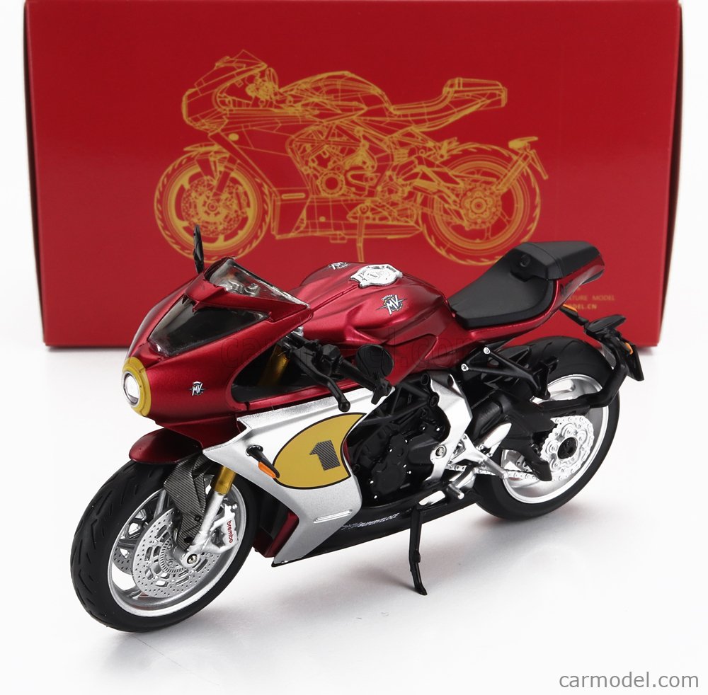 WELLY 1:12 MV Agusta Superveloce Ago Alloy Racing Motorcycle