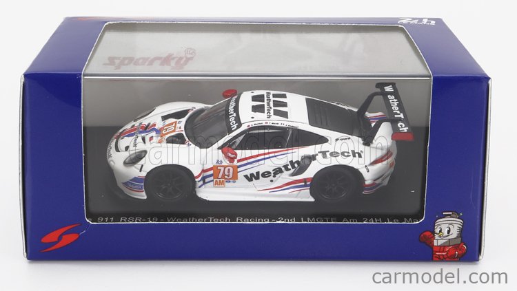 SPARK-MODEL Y275 Scale 1/64 | PORSCHE 911 991 RSR-19 4.2L TEAM ...