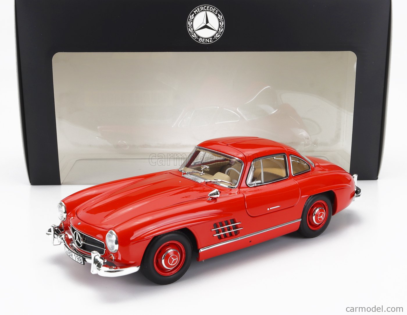 NOREV B66040695 Scale 1/18  MERCEDES BENZ SL-CLASS 300SL COUPE (W198) 1954-1957 RED