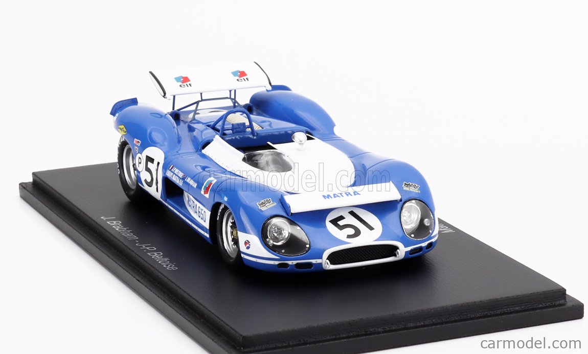 Matra Murena Rallycross 1/43 – Kit Miniature ALEZAN MODELS, Total #J.P. Beltoise