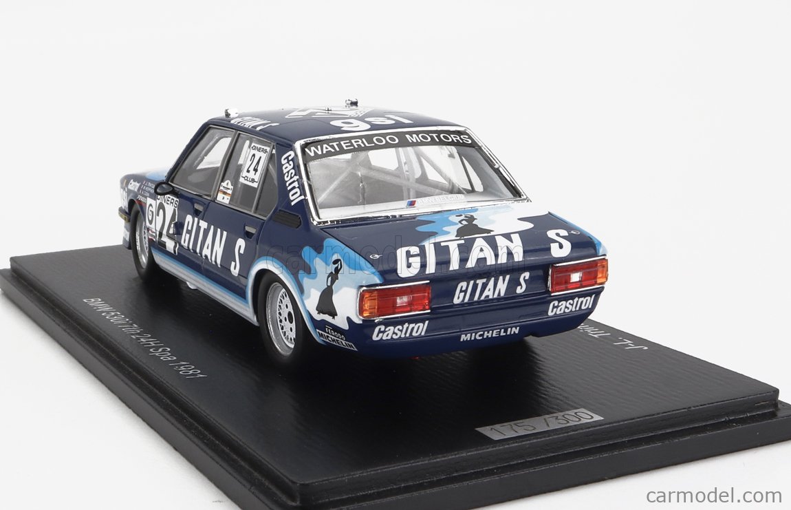 SPARK-MODEL SB490 Scale 1/43 | BMW 5-SERIES 530 GITANES N 24