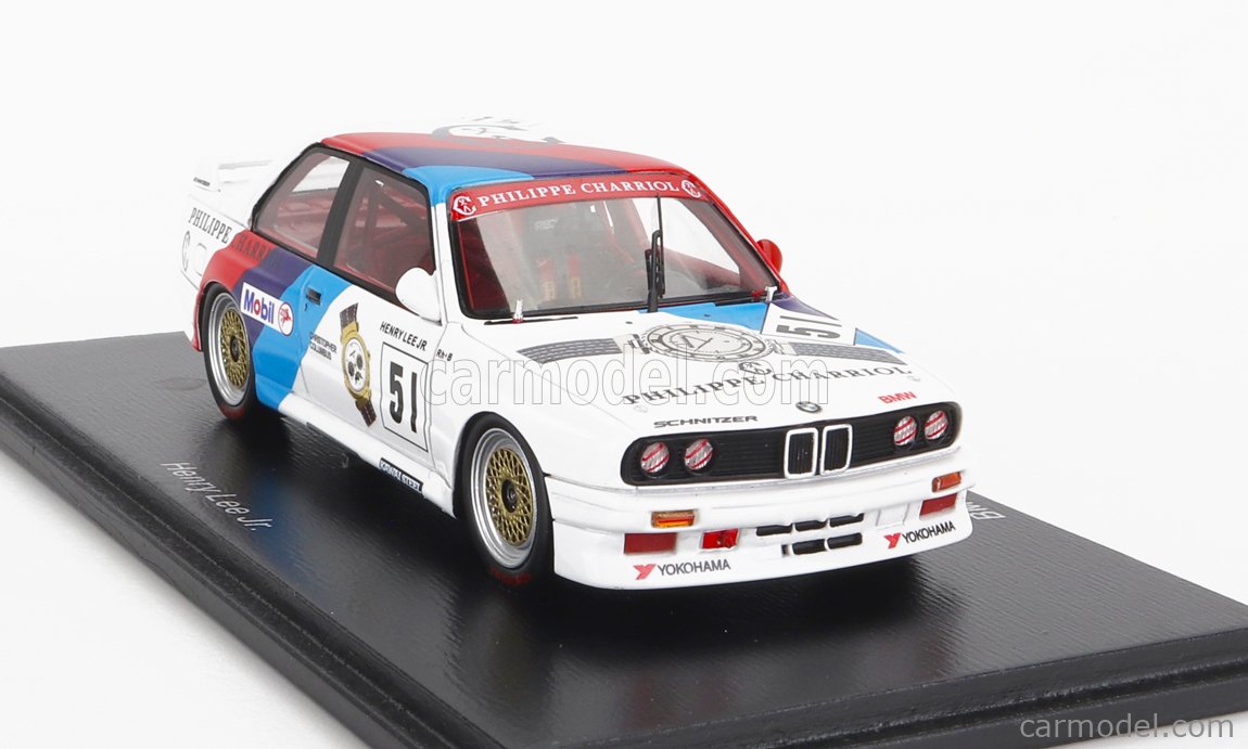 1 43 SPARK Bmw 3-Series (E30) #51 Winner Acp Guia Macau 1988 H.Lee Jr. SA270 Ach