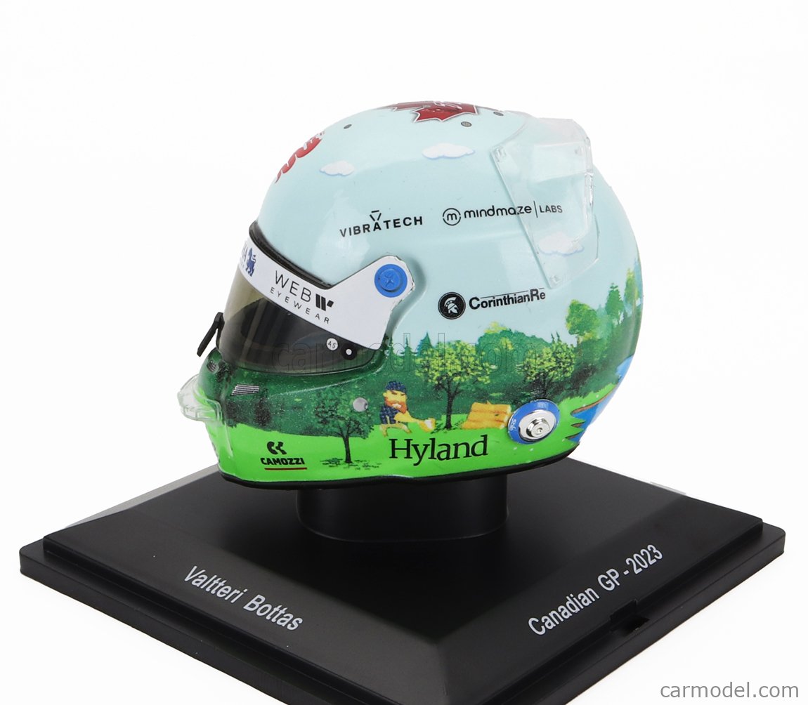 Casque F1 Spark 1:5 Bell Helmet #0 – Réplique Jessica Hawkins F1 Test 2023 5HF133