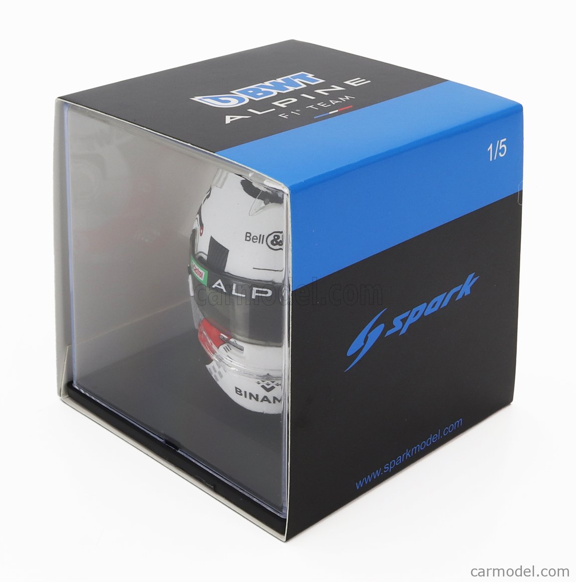 Mini Helmet 1/2 – Casque Esteban Ocon – Alpine Brazil GP 2023 – Réf 4100294 Casque Pilote Mini Helmet 1/2 – Casque Esteban Ocon – Alpine Brazil GP 2023 – Réf 4100294 Casque Pilote