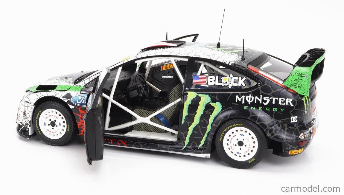 FORD ENGLAND - FOCUS RS WRC06 MONSTER N 43 RALLY ST. PETERSBURG RUSSIAN  2012 KEN BLOCK