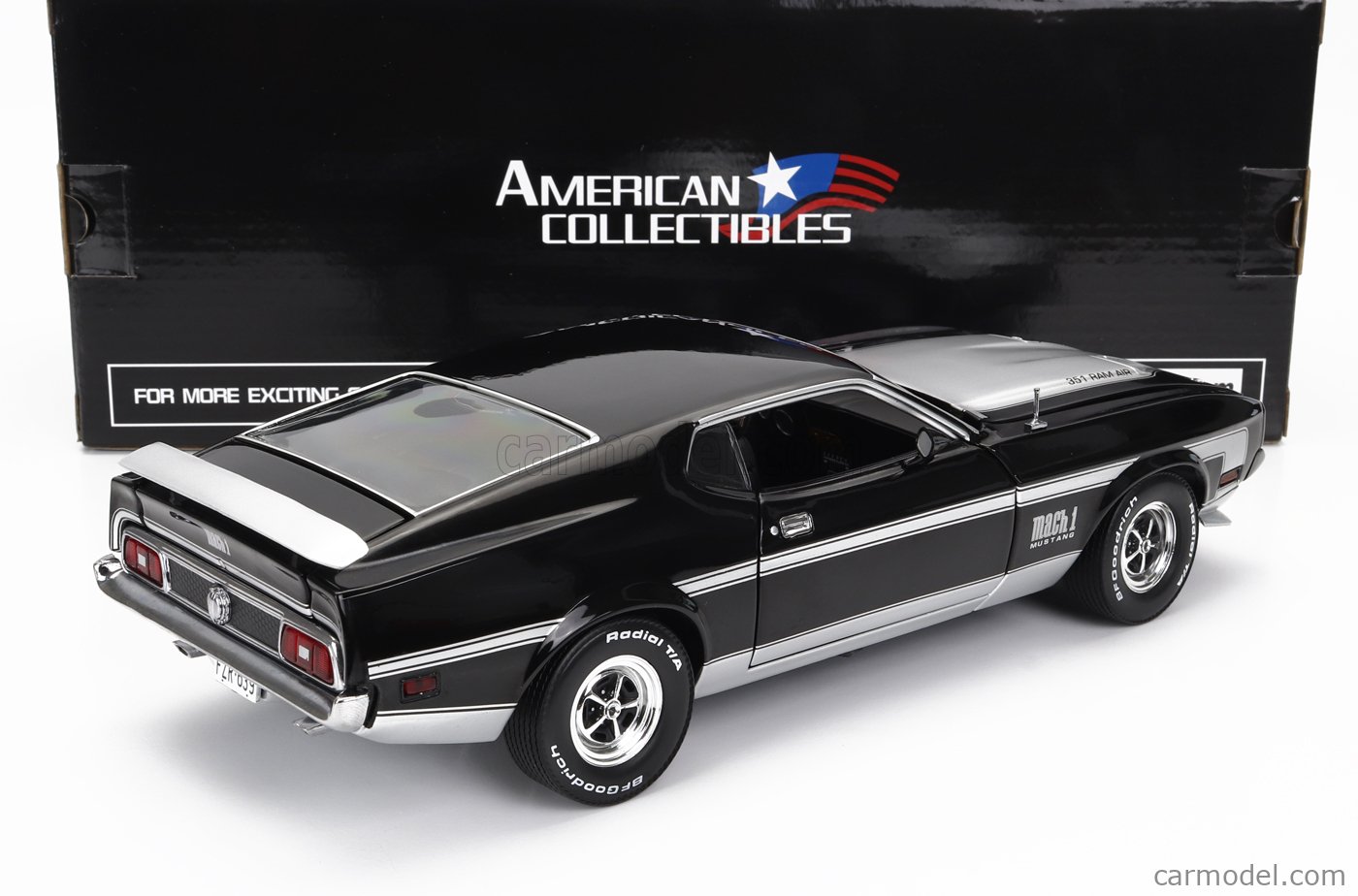 SUN-STAR 03639 Scale 1/18 | FORD USA MUSTANG MACH 1 351 RAM AIR COUPE ...